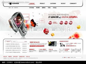 韓國(guó)數(shù)碼產(chǎn)品網(wǎng)站設(shè)計(jì)PSD分層素材免費(fèi)下載指南 編號(hào)1155803紅動(dòng)網(wǎng)資源詳解